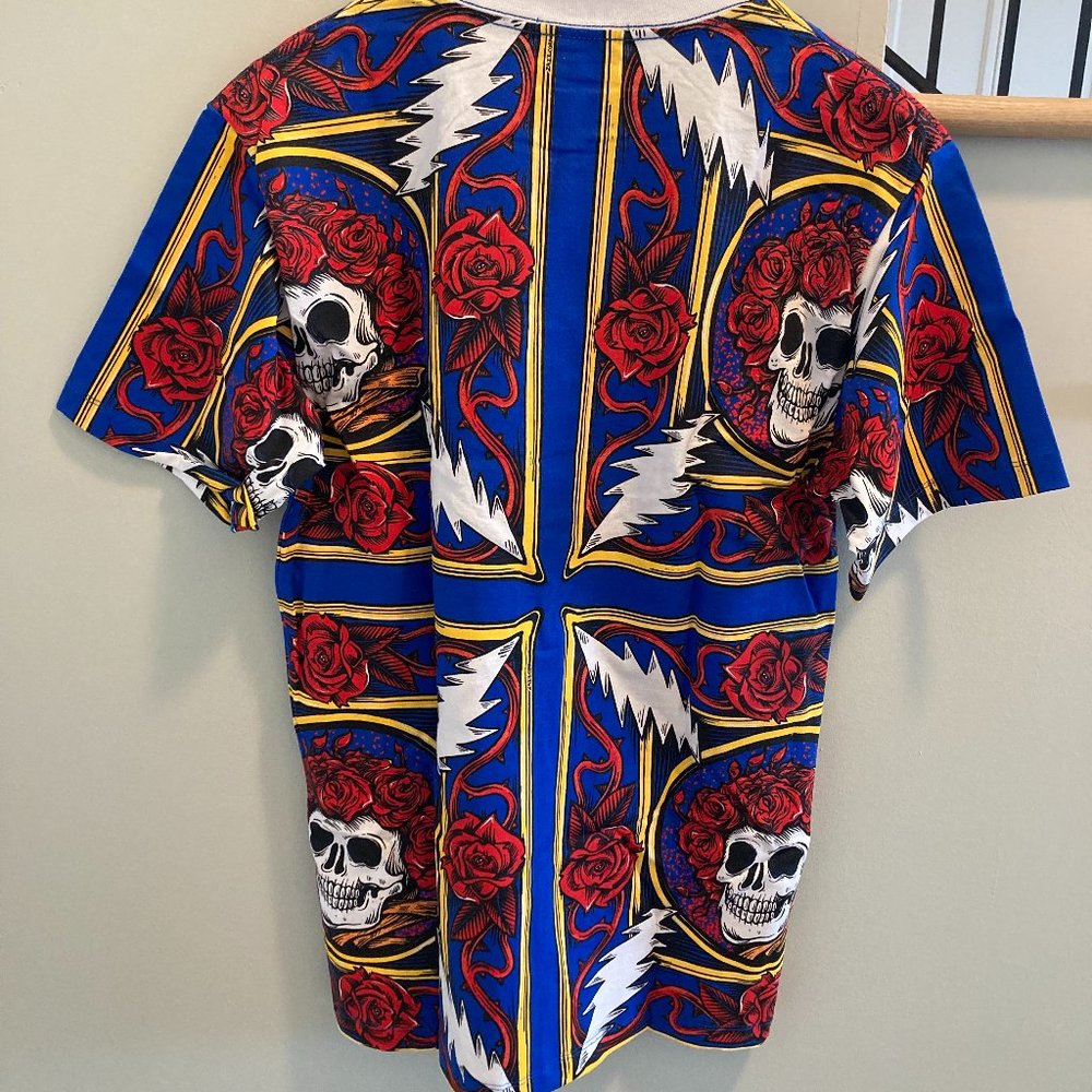Chinatown Market x Grateful Dead Border Bandana Tee Size L - Picture 4 of 5